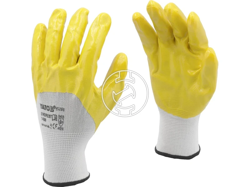 Kép: Yato vedokesztyu nitrillel bevont 9-es.webp