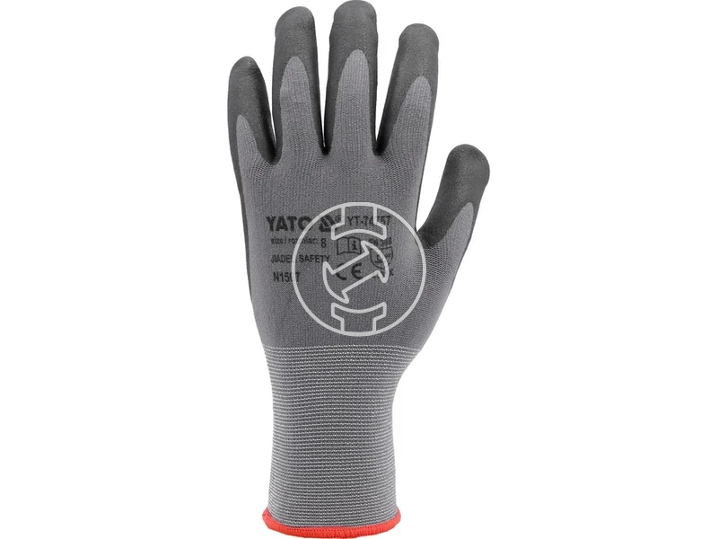 Kép: Yato vedokesztyu nitrillel bevont csuszasgatlo 10-es.webp