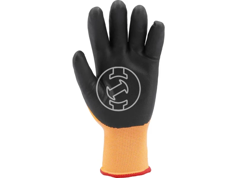 Kép: Yato vedokesztyu nitrillel bevont okostelefonnal kompatibilis 9-es.webp