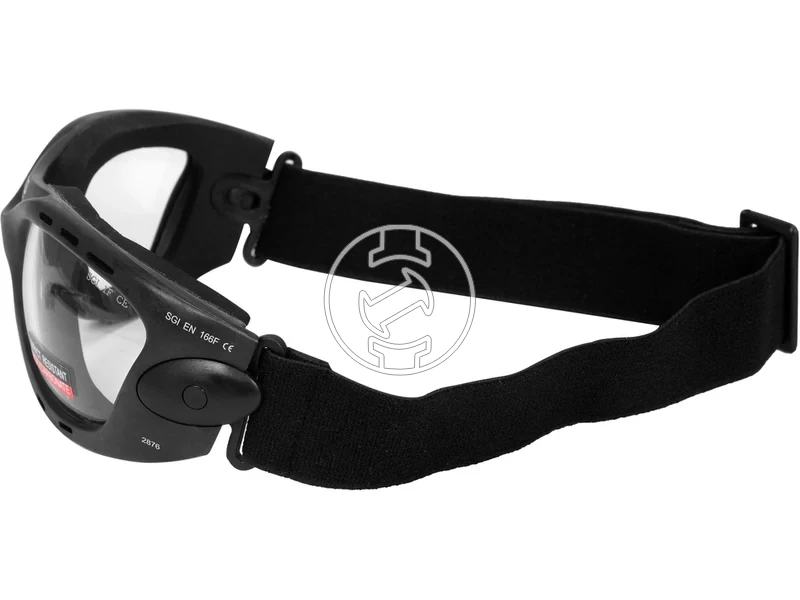 Kép: Yato vedoszemuveg viztiszta gumis pant.webp