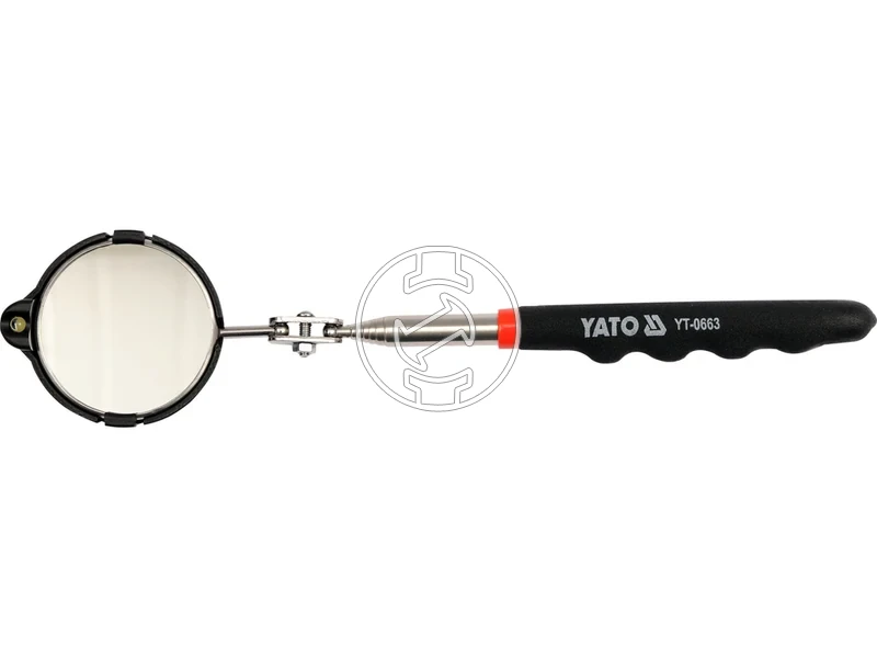 Kép: YATO Vizsgalo tukor LED lampaval teleszkopos nyelle.webp