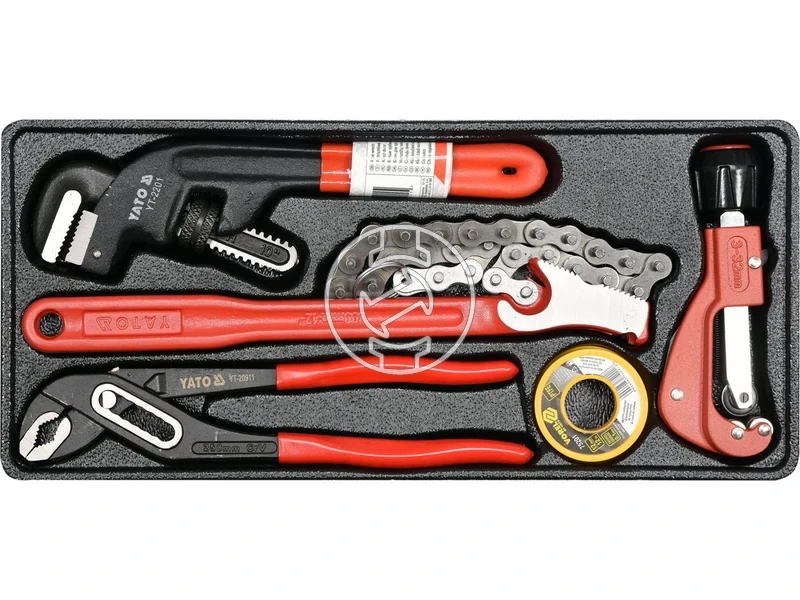 Kép: Yato vizvezetek szerelo szerszamkeszlet 5 reszes.webp
