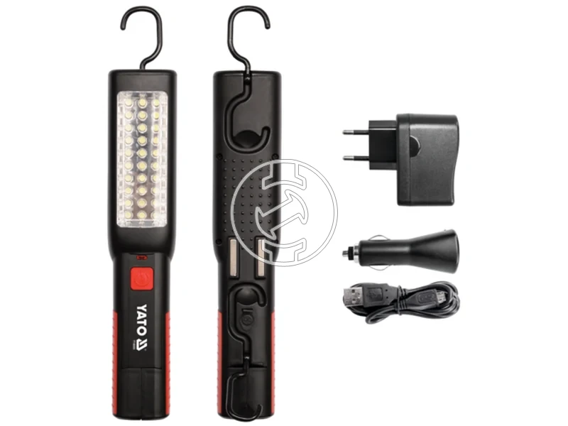 Kép: Yato YT-085051 beepitett akkumulatoros szerelolampa magneses 100 lm.webp