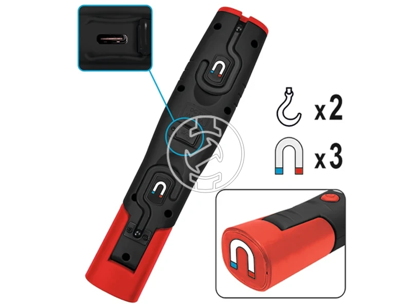 Kép: Yato YT-08507 beepitett akkumulatoros szerelolampa 140 lm.webp