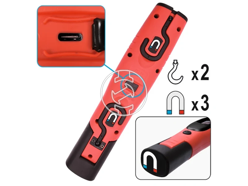 Kép: Yato YT-085081 beepitett akkumulatoros szerelolampa 330 lm.webp