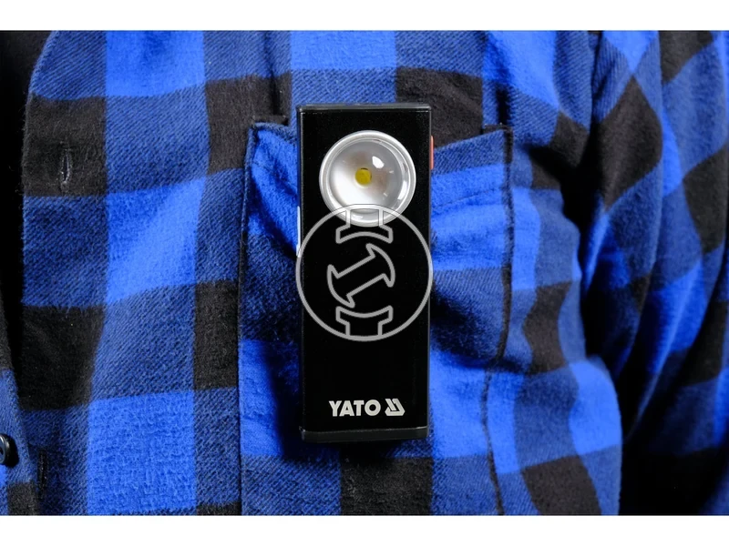 Kép: Yato YT-08556 beepitett akkumulatoros zseblampa 500 lm.webp