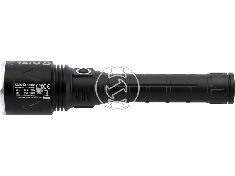 Kép: Yato YT-085601 beepitett akkumulatoros zseblampa 80045001150 lm.webp