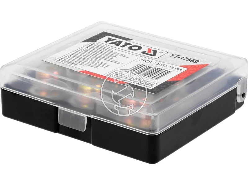 Kép: YATO YT-17569 Olajleereszto csavar menetjavito keszlet 7 reszes.webp