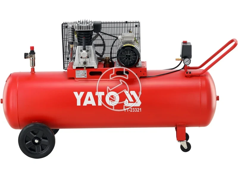 Kép: Yato YT-23321 elektromos dugattyus kompresszor 200 l 400 V.webp