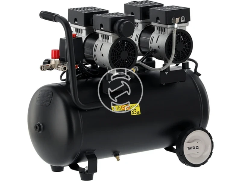 Kép: Yato YT-23345 elektromos dugattyus kompresszor 50 l_2.webp