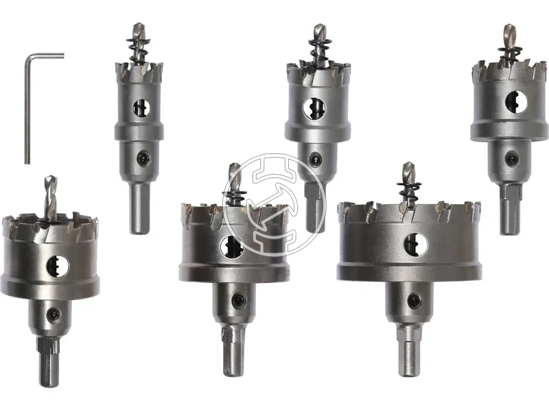 Kép: YATO YT-44077 Korkivago keszlet 6 reszes 22-65 mm TCT.webp