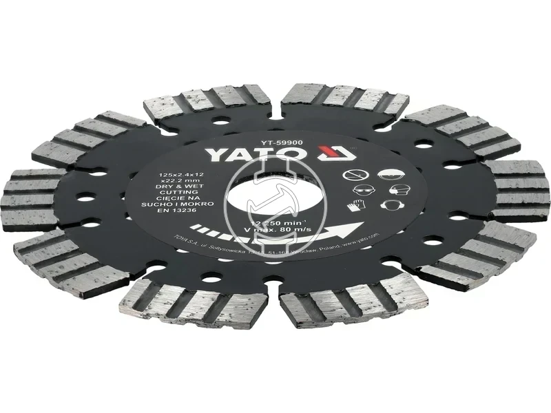 Kép: Yato YT-59900 gyemant vagotarcsa 125 mm_2.webp