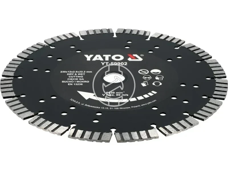 Kép: Yato YT-59902 gyemant vagotarcsa 230 mm_2.webp