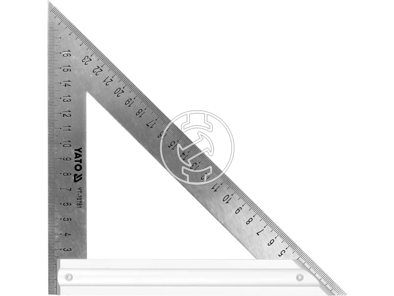 Kép: YATO YT-70781 Derekszog vonalzo 270 mm inox.webp