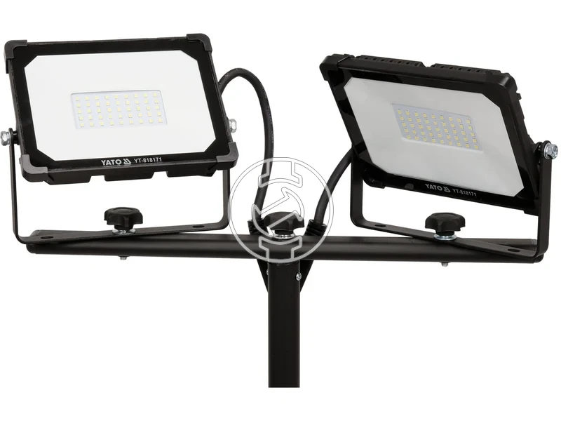 Kép: Yato YT-818171 halozati teleszkopos termegvilagito lampa 5700 lm 2x30 W.webp