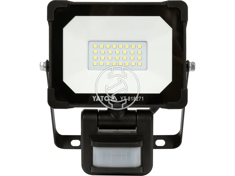 Kép: Yato YT-818271 hordozhato halozati LED reflektor mozgaserzekelovel 1900 lm 20 W.webp