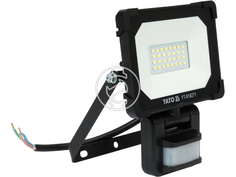 Kép: Yato YT-818271 hordozhato halozati LED reflektor mozgaserzekelovel 1900 lm 20 W.webp