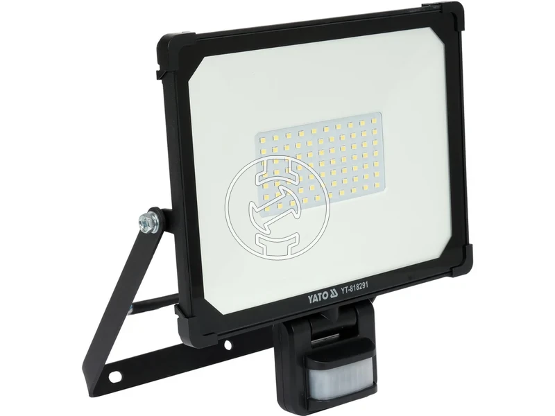 Kép: Yato YT-818291 hordozhato halozati LED reflektor mozgaserzekelovel 4750 lm 50 W.webp