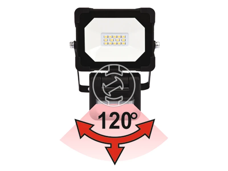 Kép: Yato YT-818291 hordozhato halozati LED reflektor mozgaserzekelovel 4750 lm 50 W.webp