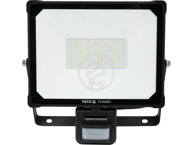 Kép: Yato YT-818291 hordozhato halozati LED reflektor mozgaserzekelovel 4750 lm 50 W.webp