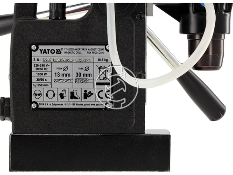 Kép: Yato YT-820500 elektromos magnesallvanyos furogep 1050 W 11500 N_8.webp