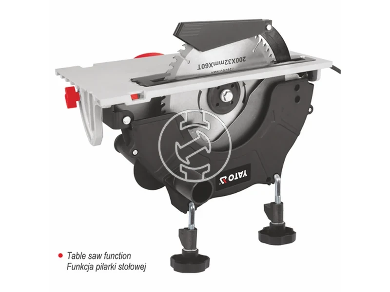 Kép: Yato YT-82155 elektromos korfuresz 2000 W 210 mm 5700 fordperc.webp