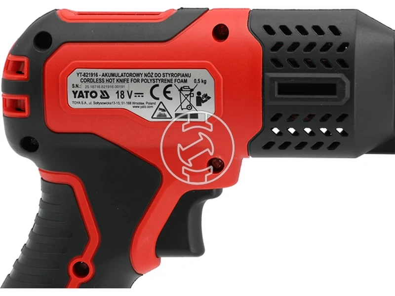 Kép: Yato YT-821916 akkus kezi polisztirolvago 200 mm_8.webp