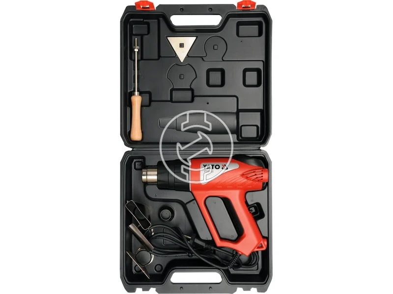 Kép: Yato YT-82293 elektromos kezi holegfuvo 2000 W 600 C LED kijelzo.webp