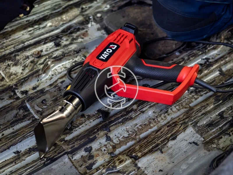 Kép: Yato YT-82295 elektromos kezi holegfuvo 2000 W 600 C.webp