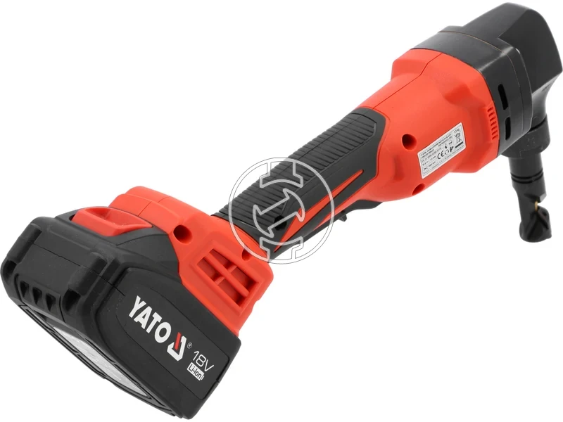 Kép: Yato YT-82398 akkus folyamatos lyukaszto 18 V 4 Ah akku es toltovel.webp