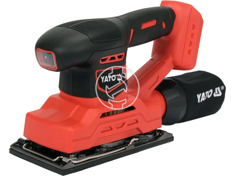 Kép: Yato YT-82751 slefuitor cu vibratii cu acumulatori 18 V 90x187 mm fara acumulator si incarcator.webp