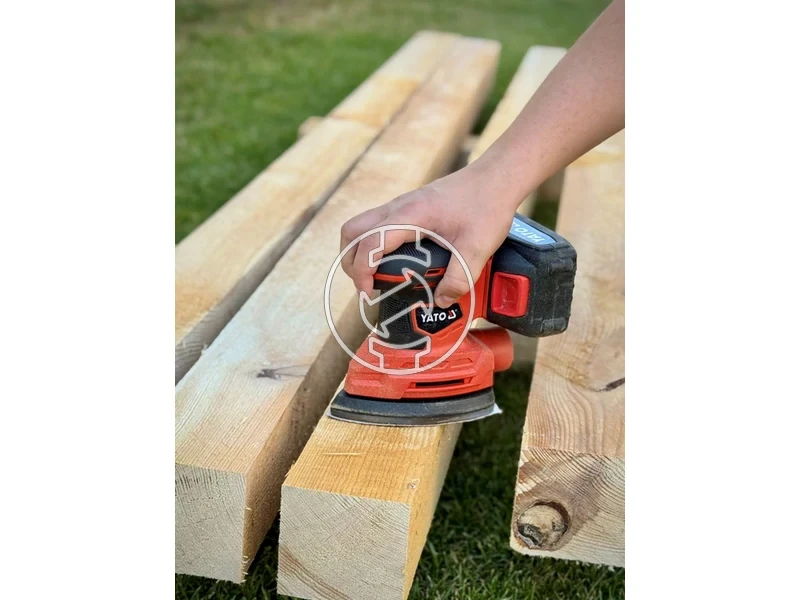 Kép: Yato YT-82755 slefuitor cu vibratii cu acumulatori 18 V 84x184 mm fara acumulator si incarcator.webp