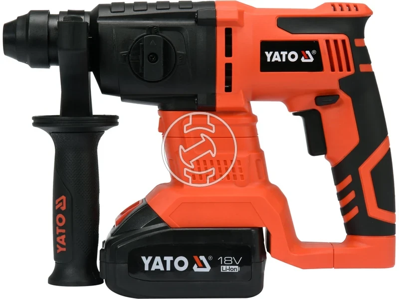 Kép: Yato YT-82770 masina de gaurit cu percutie pe acumulator 18 V 2 J SDS-Plus 3 Ah acumulator incarcator.webp