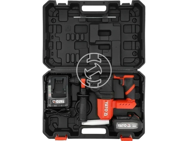 Kép: Yato YT-827721 akkus furo-vesokalapacs SDS-Plus 18V 1x4Ah_3.webp