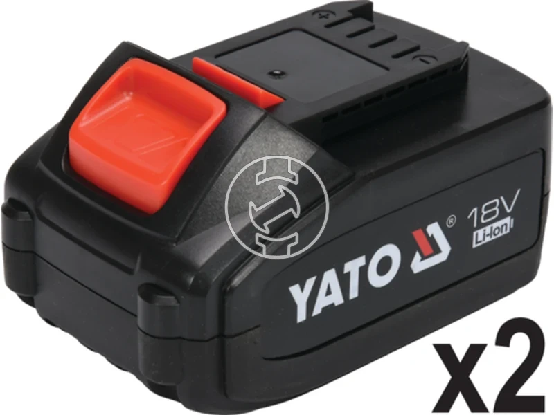 Kép: Yato YT-8277905 masina de gaurit-insurubat cu mandrina 18 V 45 Nm 2 x 2 Ah acumulator incarcator.webp