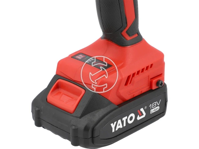 Kép: Yato YT-8277905 masina de gaurit-insurubat cu mandrina 18 V 45 Nm 2 x 2 Ah acumulator incarcator.webp