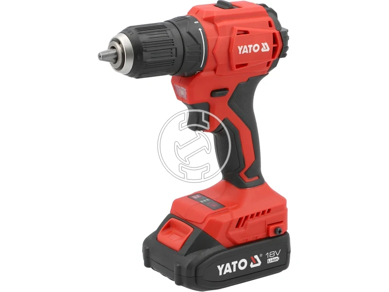 Kép: Yato YT-8277905 masina de gaurit-insurubat cu mandrina 18 V 45 Nm 2 x 2 Ah acumulator incarcator.webp