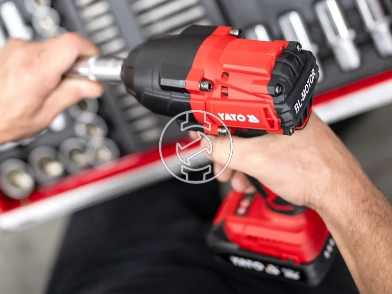 Kép: Yato YT-827793 masina de insurubat cu impact pe acumulator 18 V 12 inch 850 Nm fara acumulator si incarcator.webp