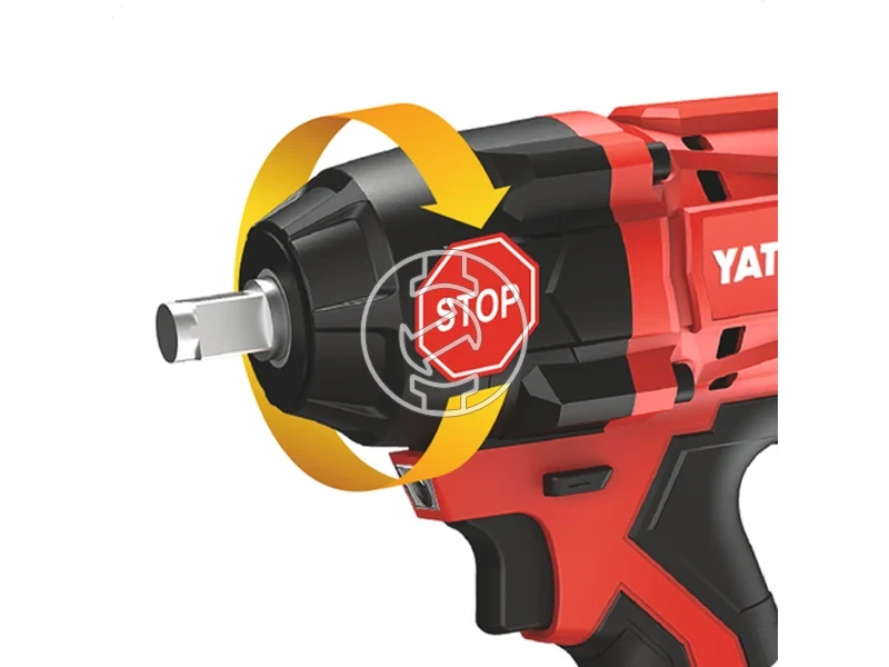 Kép: Yato YT-827793 masina de insurubat cu impact pe acumulator 18 V 12 inch 850 Nm fara acumulator si incarcator.webp