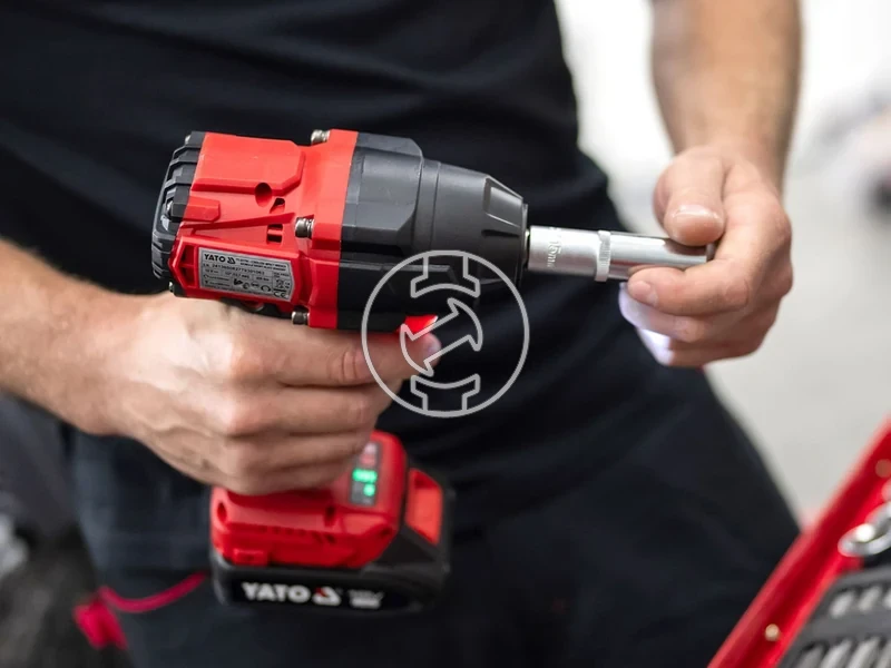 Kép: Yato YT-827793 masina de insurubat cu impact pe acumulator 18 V 12 inch 850 Nm fara acumulator si incarcator.webp