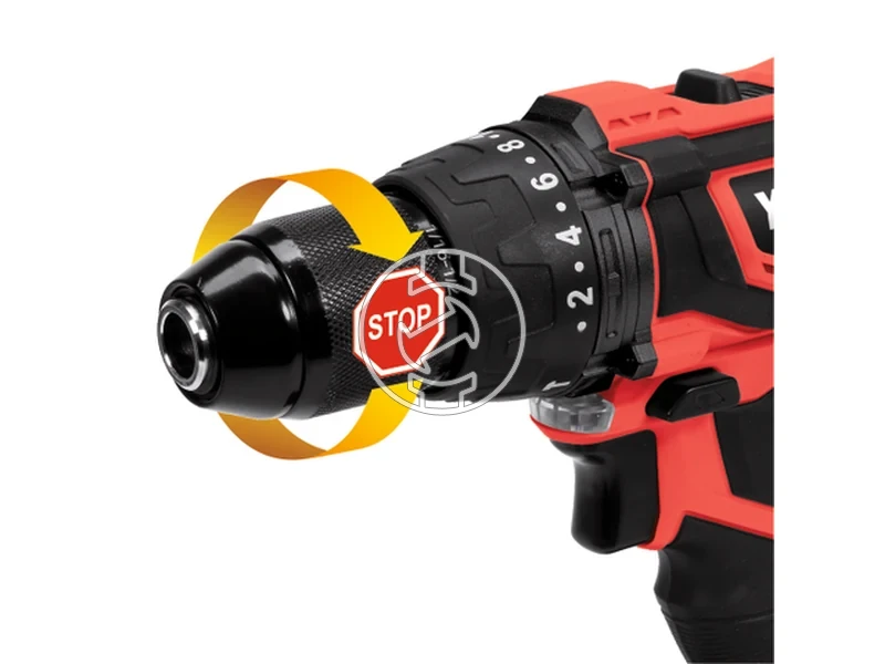 Kép: Yato YT-82786 masina de gaurit cu percutie pe acumulator 18 V 40 Nm 2 Ah acumulator incarcator.webp