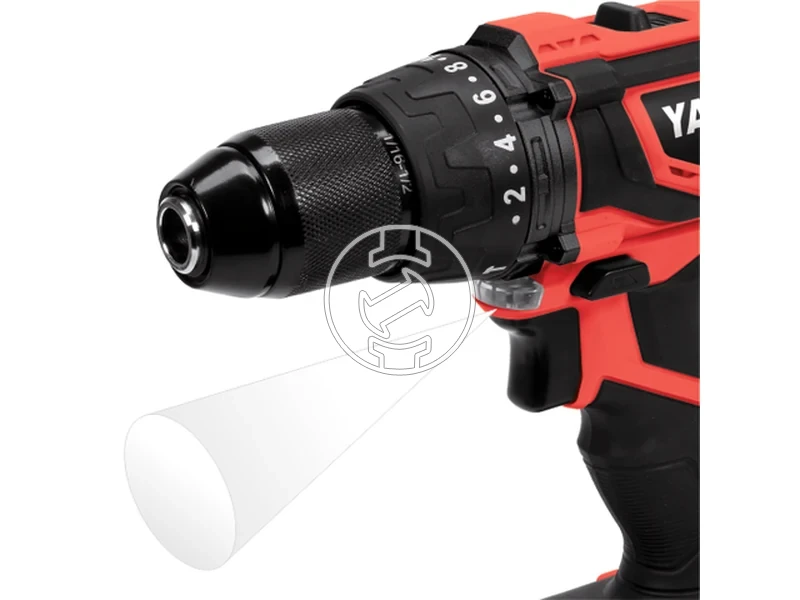 Kép: Yato YT-82786 masina de gaurit cu percutie pe acumulator 18 V 40 Nm 2 Ah acumulator incarcator.webp