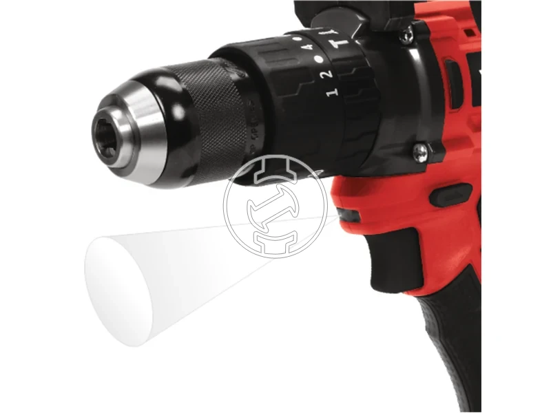 Kép: Yato YT-82790 masina de gaurit cu percutie pe acumulator 18 V 75 Nm 3 Ah acumulator incarcator.webp