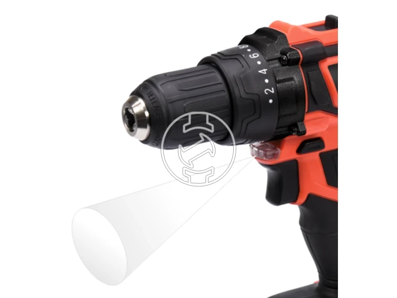 Kép: Yato YT-82794 masina de gaurit-insurubat cu mandrina 18 V 42 Nm 2 Ah acumulator incarcator.webp