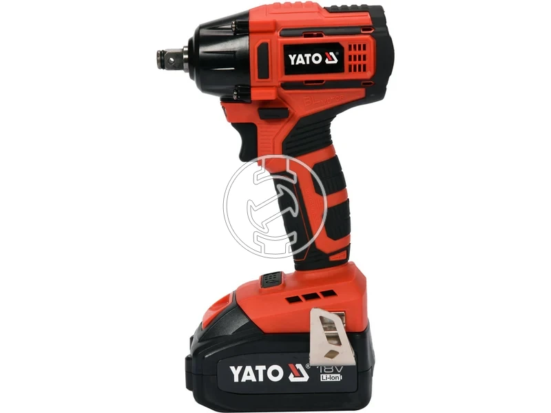 Kép: Yato YT-82802 masina de insurubat cu impact pe acumulator 18 V 12 inch 250 Nm 3 Ah acumulator incarcator.webp