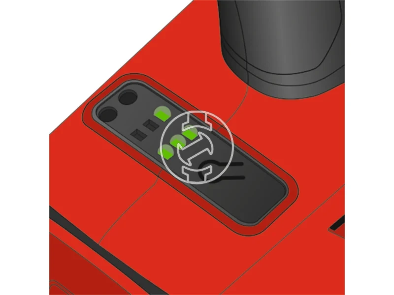 Kép: Yato YT-82802 masina de insurubat cu impact pe acumulator 18 V 12 inch 250 Nm 3 Ah acumulator incarcator.webp