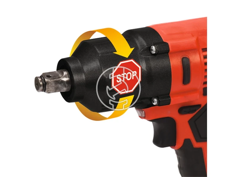 Kép: Yato YT-82806 masina de insurubat cu impact pe acumulator 18 V 12 inch 700 Nm 3 Ah acumulator incarcator.webp