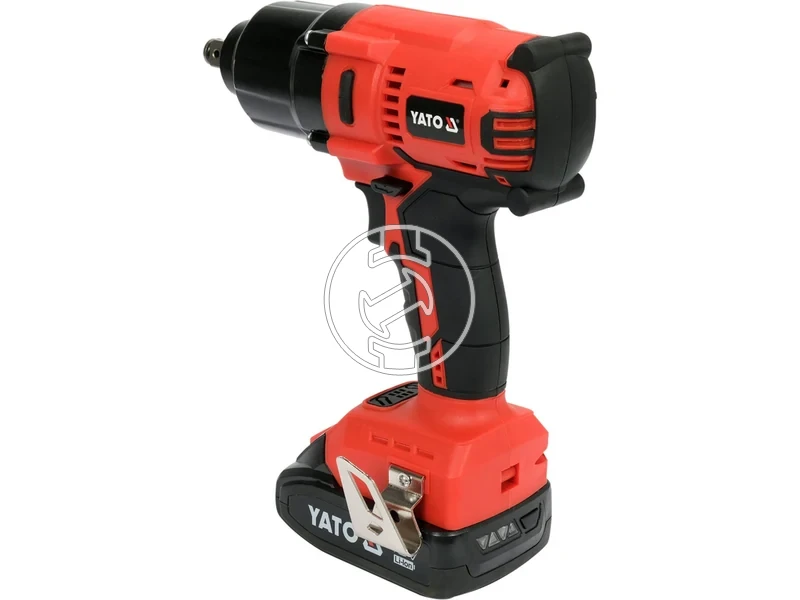Kép: Yato YT-82807 masina de insurubat cu impact pe acumulator 18 V 12 inch 700 Nm 2 x 3 Ah acumulator incarcator.webp