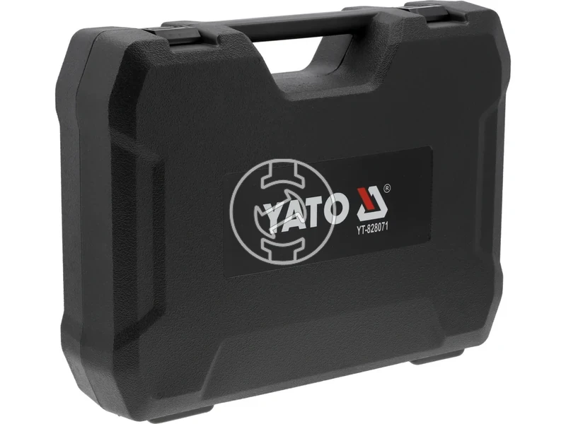 Kép: Yato YT-828071 masina de insurubat cu impact pe acumulator 18 V 12 inch 1200 Nm 4 Ah acumulator incarcator.webp