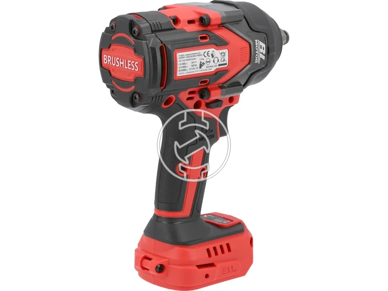 Kép: Yato YT-828072 masina de insurubat cu impact pe acumulator 18 V 12 inch 1200 Nm fara acumulator si incarcator.webp